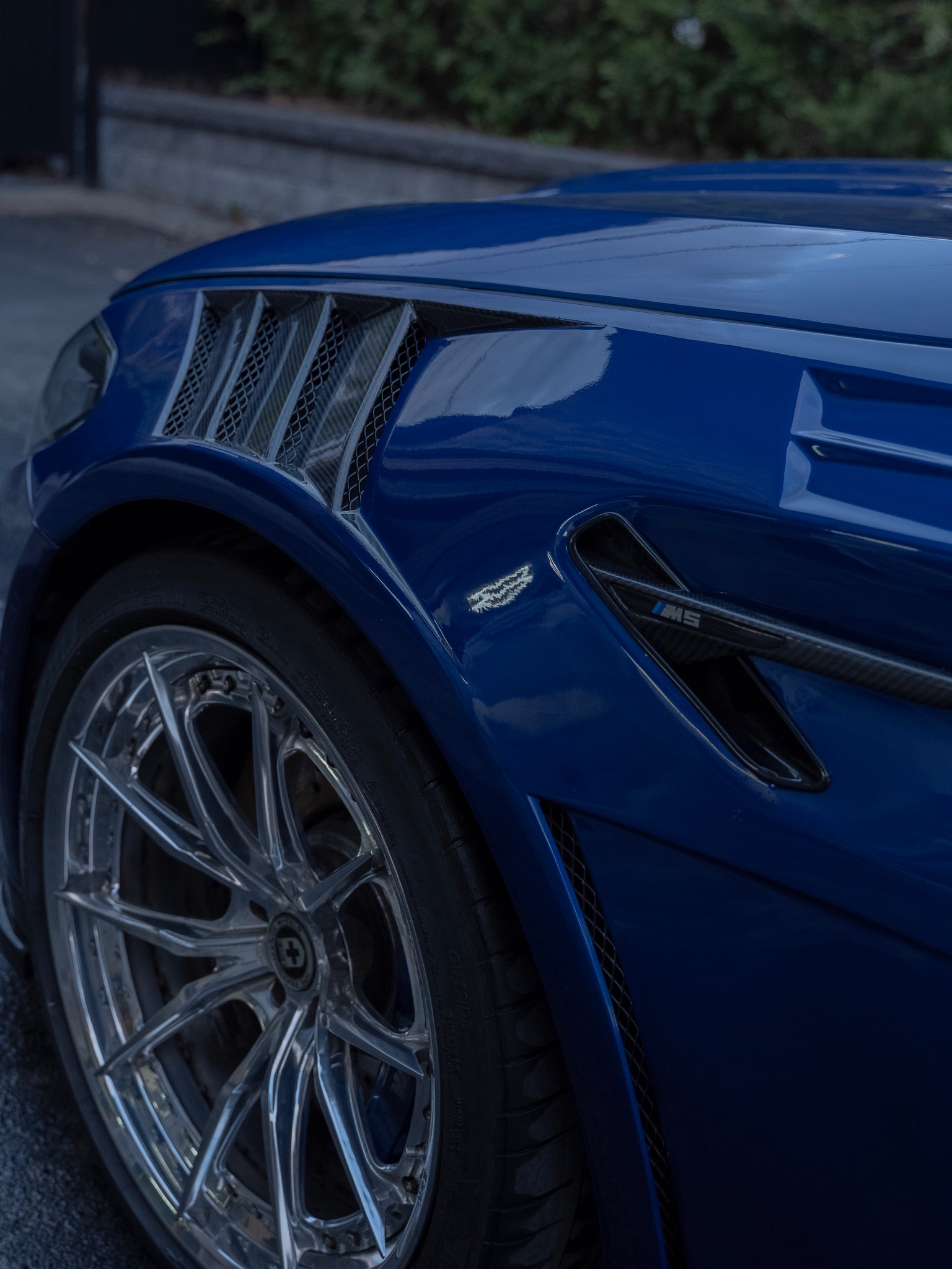Audi RS6 foam wash